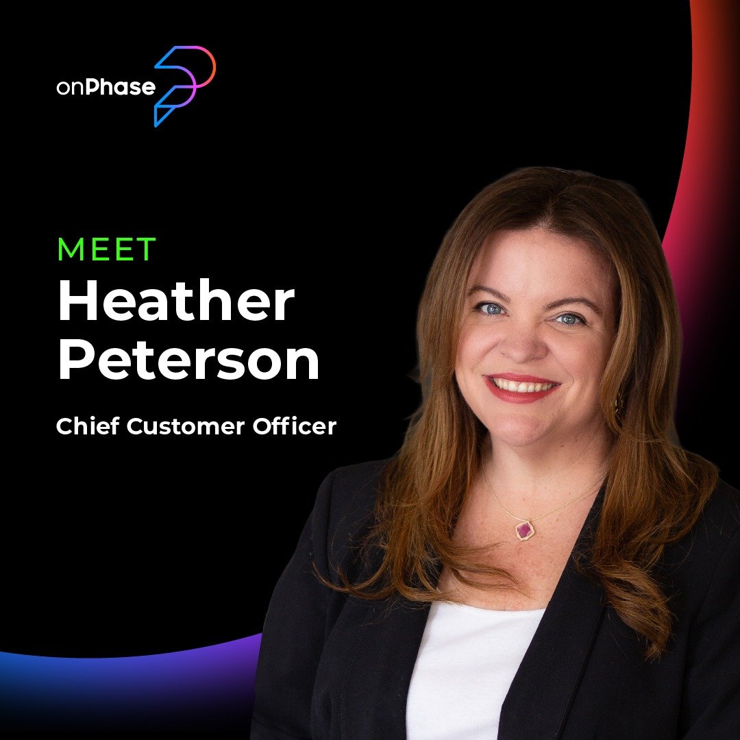 onPhase Appoints Heather Peterson as Chief Customer Officer